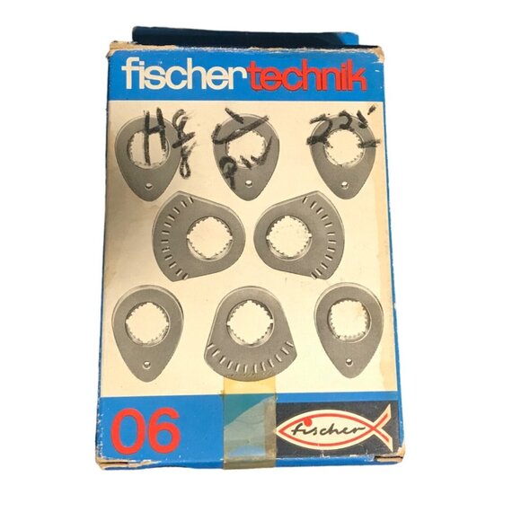 Fischertechnik Mot.1 Vintage Gear Set Construction Kit Germany 1960's - Picture 2 of 4